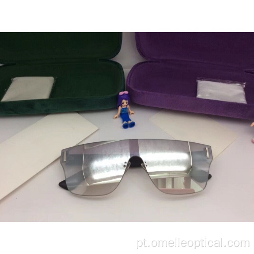 Goggle Rimless Sunglasses Acessórios de Moda Atacado
